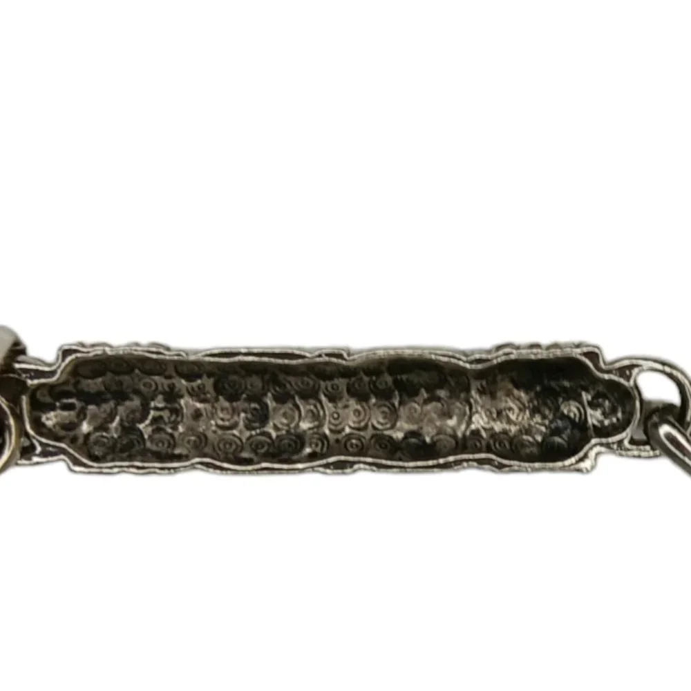 𝅺Vintage Metal Chain Barrel Weave Link Belt Gold Silver Tone